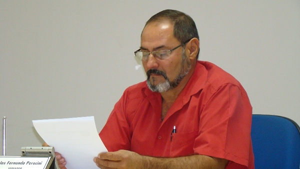 Vereador Carlos Peracini, presidente da CM Pedregulho (Circuito Regional)